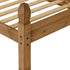 Corona 3FT Bed Low Foot End - Distressed Waxed Pine